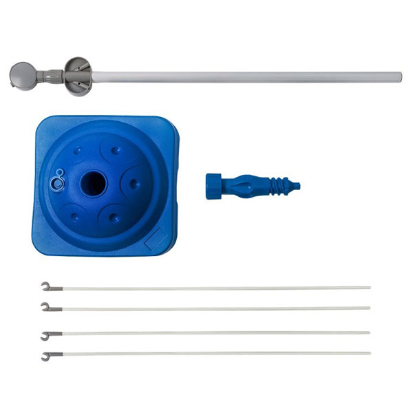 Soporte de banner X con base de agua 